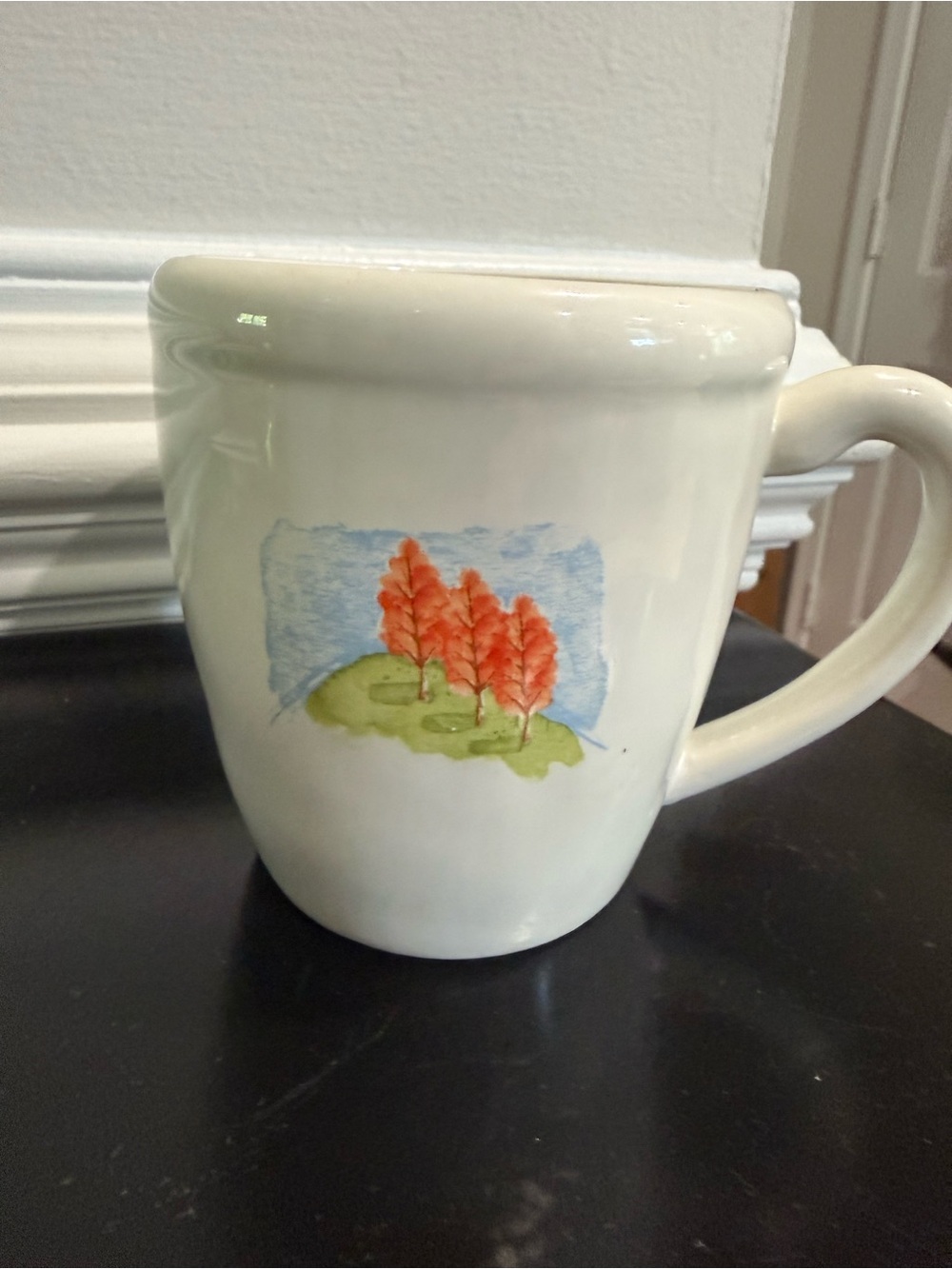 Starbucks 2007 "Four Seasons" Fall ceramic coffee mug
